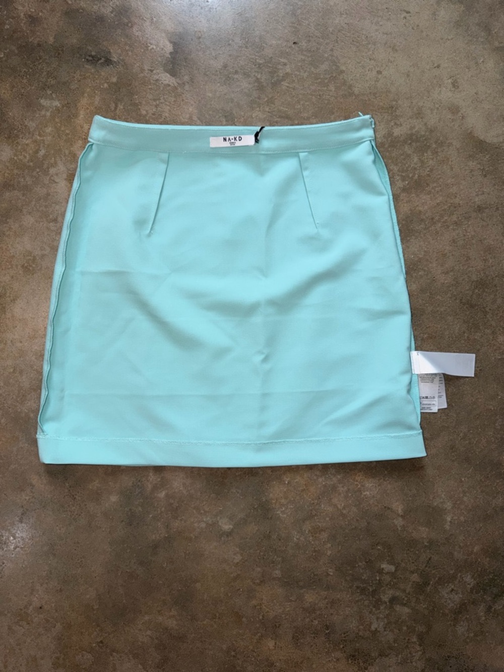 NA-KD - Blue Mini Skirt - Size 8 - Picture 4 of 9